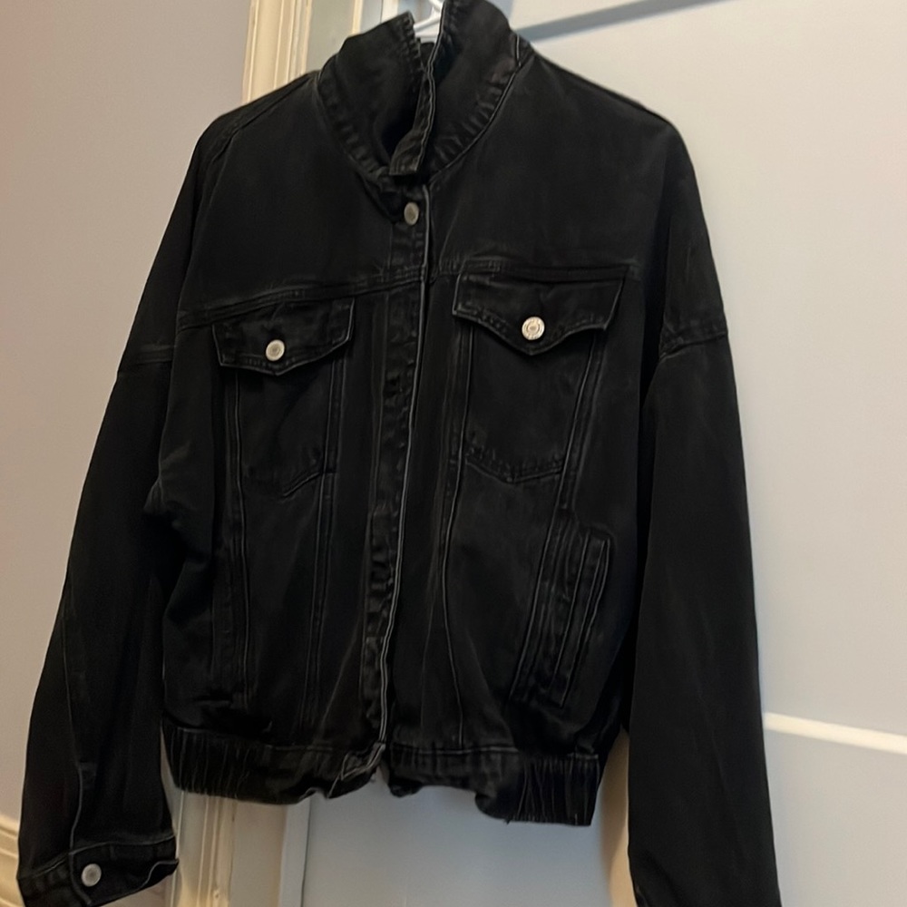 Black Jean Jacket
